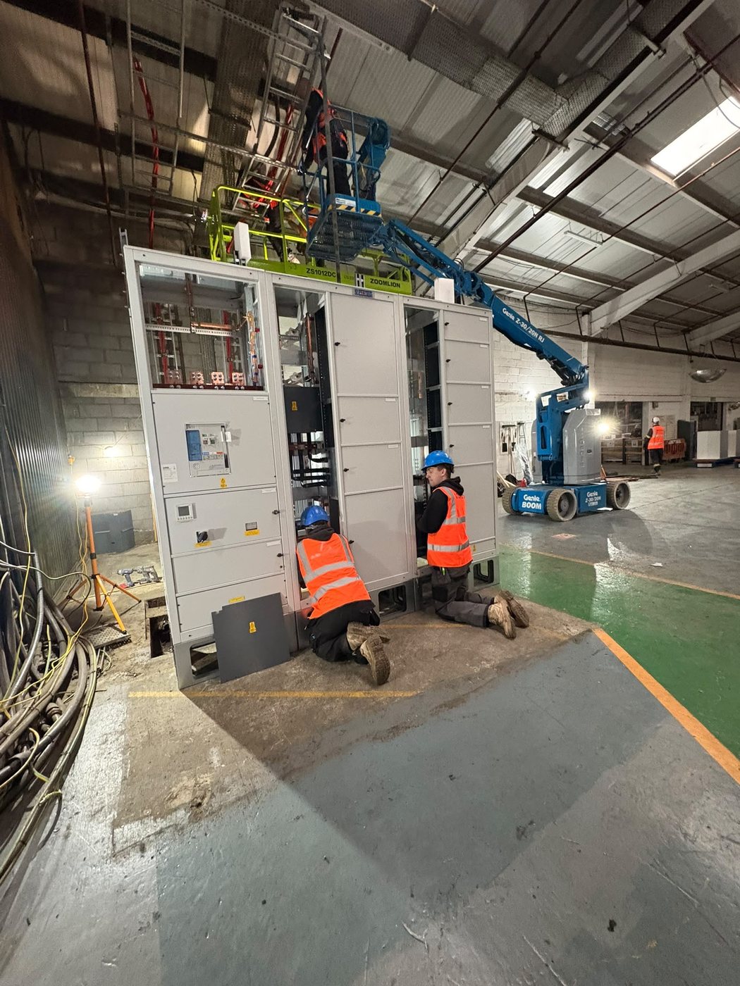Working at Height, AD Electrics, Leeds